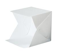 Garneck Petite Boîte Lumineuse Pliable 20 CM LED Fond Double Couleur Tente Lumière Portable USB pour Studio Photo Éclairage Photo Compact pour Prise de Vue Professionnelle