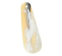 Garneck Pied-à-coulisse Créatif En Corne De Bœuf Naturelle, Flexible Et Résistant Au Vieillissement, Taille Approximative 9,5 x 4,5 x 0,3 Cm, Portable, Usage Quotidien Pour Adultes