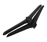 Garneck Pieds de Remplacement pour Support TV en Abs avec Vis, Base Antidérapante Compatible Écrans Plats 50-55 Pouces, Socle Stable pour Télévision LCD LED, Support de Table Robuste