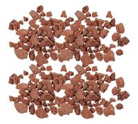 Garneck Pierres Décoratives pour Jardinière 120g, Pierre pour Plantes | Pierre, Deux Sachets, Usage pour Aquariums et Paysages Miniatures, Surface Lisse, Drainage
