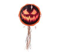 Garneck Piñata Halloween Forme de Citrouille Rempli de Bonbons Décoration de Fête Amusante pour Halloween