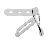 Garneck Pince Thermomètre en Acier Inoxydable 304, Support de Fixation Multi-Trous pour Thermomètre à Sonde, Outil Stable pour Cuisson et Barbecue Professionnel