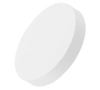 Garneck Planche de Plâtre Ronde en Gypse Blanc, Surface Lisse et Portable, pour Cours de Poterie et Création D'œuvres en Céramique