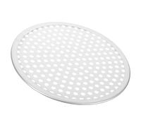 Garneck Plaque de Cuisson Perforée Alliage Daluminium Réutilisable pour Pizza Plaque Ronde Antiadhésive pour Pizza Croustillante et Pâtisserie