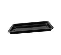 Garneck Plaque Pâtisserie Rectangulaire Émail avec Bac Récupérateur de Graisse Poêle Polyvalente pour Cuisson de Légumes et Pâtisserie Compatible Four Domestique
