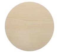 Garneck Plateau de Table Rond en Bois Épais 30 Cm Partie de Table Basse Beige Plateau de Remplacement Rustique pour Bureau Hôtel et Petits Espaces Nettoyage Facile Charge Élevée