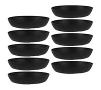 Garneck Plateaux d'eau Ronds pour Jardinières, 10 Pièces, Plateaux pour Plantes, Pot De Fleur, Soucoupe pour Plantes, Plateaux D'égouttage, Idéaux pour Pots De Fleurs D'intérieur