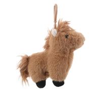 Garneck Plush Horse Keychain Pendant Soft Stuffed Animal Bag Charm For Backpacks Purses And Keys Lightweight Portable Cute Plush Toy