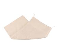 Garneck Pochette à Pain Réutilisable à Cordon en Coton, Kaki | Conserver le Pain, Facile à Transporter, Format Unique, Usage Quotidien, Style Sobre, Lot de 1