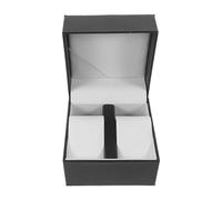 Garneck Pochette Double Montre Boite Montre Regarder la Poche de Voyage Regarder Le boîtier de Transport Support de Bracelet Watch Storage Base Black