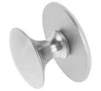 Garneck Poignée Adhésive à Ventouse pour Porte Verre et Tiroir Armoire Support Antidérapant pour Cuisine et Réfrigérateur Installation Facile sans Perçage Finition Inox Brossé Sable