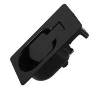 Garneck Poignée de Chaise en Alliage D’Aluminium Noir pour Fauteuil Inclinable Levier de Déverrouillage Manuel Pièce de Remplacement Compatible Meubles de Bureau et Canapé - 1 Pièce