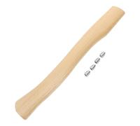 Garneck Poignée de Hache Manche de Remplacement en Bois 38 CM pour Jardinage Randonnée Chasse 1 Set Surface Lisse Sans Bavures