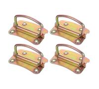 Garneck Poignée de Transport Facile à Installer pour Ruche Galvanisé Or , 4pcs , Outil de Levage de Ruche pour Apiculteurs