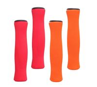 Garneck Poignées de Vélo en Éponge Haute Densité 4 Pièces | Protection de Guidon, Installation Facile, Confort Waterproof Odeur, Lot pour Extrémités du Vélo