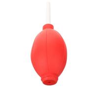 Garneck Poire de Lavage d'Oreilles Rouge Bulbe Auriculaire à Presser pour Nettoyage Outil de Nettoyage Sécurisé pour Adultes Aspiration d'Eau Pratique Usage Hygiène Auriculaire