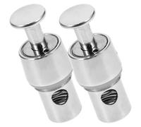 Garneck Pompe à Flacon pour Distributeur de Savonnette Mural 2 Pièces Remplacement Simple pour Distributeurs Muraux Espaces Sanitaires