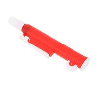 Garneck Pompe à Pipettes Manuelle 2ml Rouge en Plastique Dosage Haute Précision et Remplissage Rapide, Adaptée pour Usage en Laboratoire Scientifique