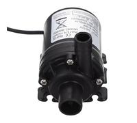 Garneck Pompe de Surpression Moteur sans Balais 12 V Cc Pompe Immergée Micro en Plastique Noir pour Chauffe-eau et Lave-vaisselle