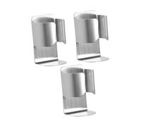 Garneck Porte-Brosse À Dents Mural en Acier Inoxydable Lot De 3 Pièces sans Perçage Protège Vos Murs Design Moderne De Place