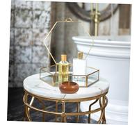 Garneck Porte-brûleur Rond Bois Fait Main Brûleur Parfum Portable pour Voyage Décor Élégant et Stable pour Maison et Bureau