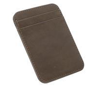 Garneck Porte-Cartes PU Fin et Résistant pour Cartes Identité Carte Crédit et Cantine Étui Léger pour Usage Professionnel Protection Antirouille et Imperméable Adapté Bureau et Voyage