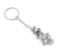 Garneck Porte-Clés Brûleur de Parfum en Métal Pendentif Décoratif Unique pour Paquet à Dos Ornement Suspendu Délicat Accessoire Présent Solide pour Décoration et Usage Quotidien