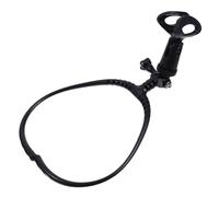 Garneck Porte Micro Léger et Portable Ergonomique Autour du Cou Clip de Microphone Réglable en Plastique et Métal pour Musicien et Performances en Direct pour Animation et Streaming