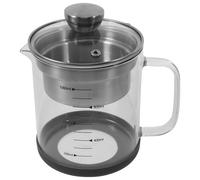 Garneck Pot à Lait de Soja avec Filtre Inox Récipient à Jus avec Passoire Fine Ustensile de Cuisine Pratique pour Thé et Soupe Anse Ergonomique Nettoyage Facile
