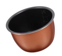 Garneck Pot Intérieur en Alliage D'aluminium Antiadhésif 4l Grosse Capacité pour Cuiseur à Riz, Adapté à Autocuiseur Électrique