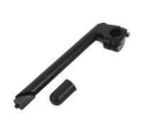 Garneck Potence à Plongeur pour Jeu de Direction de Vélo Potence de Guidon pour Vélo de Route Col de Cygne Aluminium et Fer Noir Quill Stem Hybride et VTT Terrains Difficiles