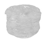 Garneck Pouf de Rangement pour Peluches Transparent en PVC 55 X 30 Cm Fermeture Éclair, Grosse Capacité pour Jouets de Canapé, Siège Léger et Portable pour Chambre D’garçon et Filles