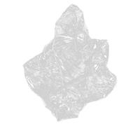 Garneck Pouf Gonflable Transparent en PVC 60x40x60 Cm Fermeture Éclair, Housse de Rangement Imperméable pour Peluches, Siège Garçon et Filles Pratique et Décoratif pour Chambre et Salon