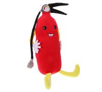 Garneck poupée extincteur Peluche Jolie poupée d'extincteur d'extincteur de Simulation Jouets de Pompier Oreiller Animal Doux extincteur Choses Jolies Oreiller de Frites Coton