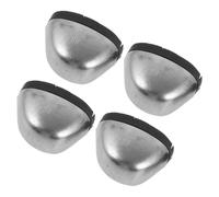 Garneck Protège-Orteils de Sécurité Anti-Écrasement 2 Paires Taille 40 Embouts Renforcés en Matériaux Haute Résistance Bande en Caoutchouc Semelles de Protection pour Chaussures de