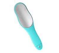 Garneck Râpe à Pieds Double Face en Acier Inoxydable 304, Outil de Pédicure Professionnel pour Éliminer Callosités et Peaux Mortes, Lime Exfoliante Ergonomique Bleu Lac, Soin Pieds
