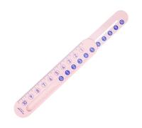 Garneck Règle Décomposition Numérique Rose pour Garçon Fille Outil Dapprentissage Mathématique Addition et Soustraction Règle à Glissière Robuste pour Garçons et Filles Débutant