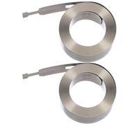 Garneck Ressort Plat de Tension pour Fenêtre 12 Mm Largeur 1,2 M Longueur 6 LB, Lot de 2 Pièces, Ressort de Store Enrouleur en Acier Inoxydable, Quincaillerie pour Stores Pliants,