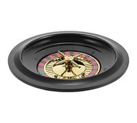 Garneck Roue de roulette de 25,4 cm pour jeux - Kit de jeu de roulette professionnel pour les jeux à domicile et les fêtes - Idéal pour les nuits de poker et les jeux de table de loisirs