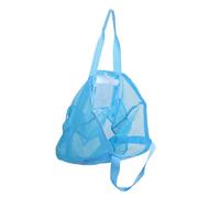 Garneck Sac de Plage Femme Maille Capacité Spacieuse avec Poche Intérieure Zippée Sac Filet Respirant pour Voyage Plage et Rangement Articles de Toilette