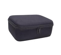 Garneck Sacoche de Rangement Étanche Noire pour Accessoires Numériques Résistante aux Chocs et à l’Usure Portable avec Poignée Organisateur de Câbles et Souris Complète pour Voyage et