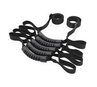 Garneck Sangle de Traction Réglable pour Lit à 4 Niveaux, Ceinture D'assistance en Nylon et Eva Antidérapante, Aide la Position Assise pour Personnes Âgées et Malades, Échelle de Lit