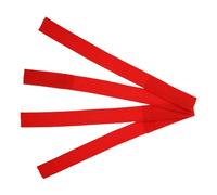 Garneck Sangles de Treuil Utilisation Polyvalente et Manipulation 4pcs en Polyester Rouges Corde de Remorquage Robuste pour Remorque et Véhicules