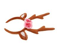 Garneck Serre-tête Oreilles de Renne Femme Bandeau de Renne Coiffe Motif Corne de Cerf pour Cheveux