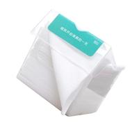 Garneck Serviettes Faciales Jetables 50 Pièces en Coton Épaisses et Douces 20x20 Cm, Serviette Portable et Respectueuse Peau pour Nettoyage Visage en Extérieur et Randonnée