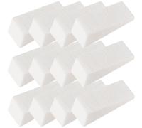 Garneck Set de 30 Tampons de Manucure en Éponge Blanche Triangulaire, Léger et Fiable, pour Accessoires de Salon et Usage à Domicile