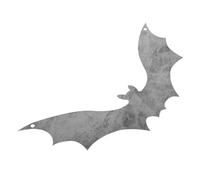 Garneck Signe De Pelouse D'halloween Chauves-souris Halloween 3d Simulation De Chauves-souris Suspendues Chauves-souris Suspendues Effrayantes Halloween En Plein Air Décor Acier Inoxydable