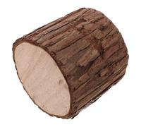Garneck Souche Décorative Décoration Maison pour Décoration Maison et Allée de Mariage et Allée de Mariage pour Bois Poli Tronc d'arbre Rond Design Rustique Réaliste, Support Bougie