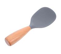 Garneck Spatule à Silicone Manche Résistante Chaleur Autoportante de Service Antiadhésive pour Cuiseur à Design Ergonomique Rangement