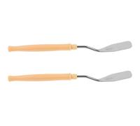 Garneck Spatule pour Imprimante 3D Lot de 2 Pelles en Métal Accessoire de Stylo d'Impression 3D Conçu Retrait Précis des Résidus Amateurs